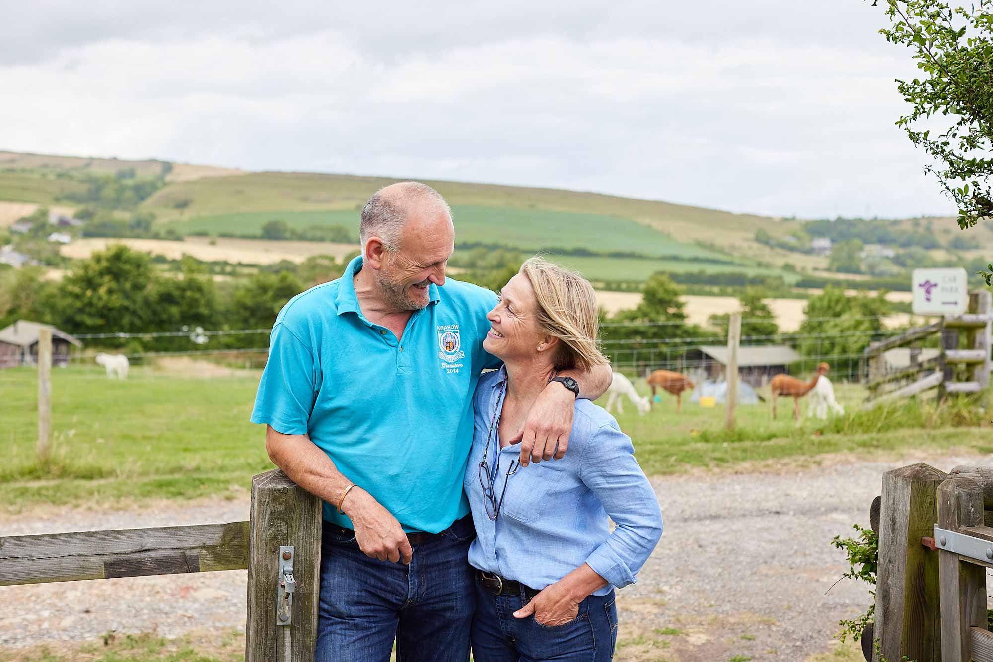 Owners Martin and Joby Bartlett