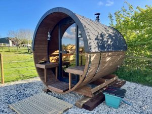 The Cozy Cow Sauna at Shilvington